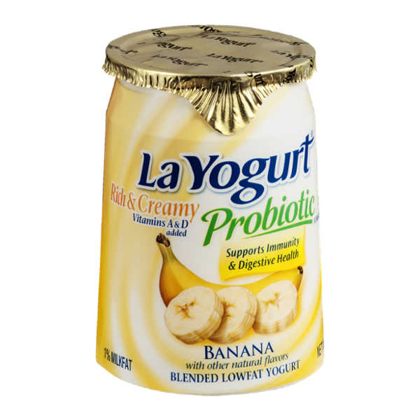 La Yogurt Probiotic Rich & Creamy Low Fat Yogurt Banana Reviews 2019