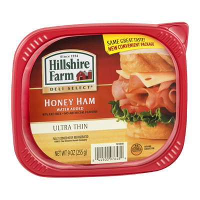 Hillshire Farm Deli Select Honey Ham with Water Added Ultra Thin