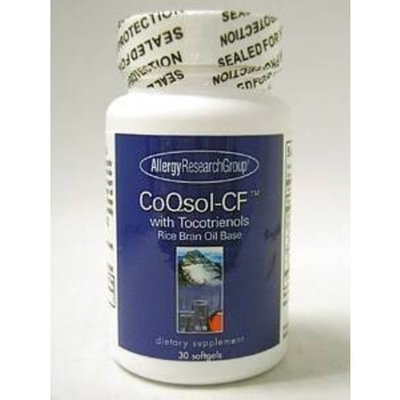 Allergy Research Group - CoQsol-CF with Tocotrienols 30 gels Health and Beauty