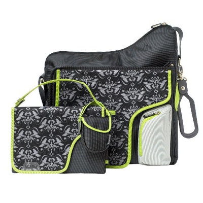 JJ Cole Collections System Diaper Bag, Pink Stitch