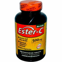 American Health Ester-C 500 mg 225 Vegetarian Tablets