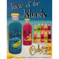 Calypso Lemonade Ocean Blue 12 20Oz. Bottles