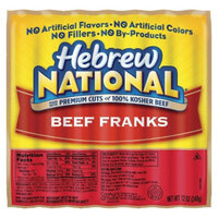 Hebrew National Beef Franks 12 oz