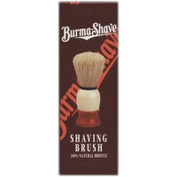 Burma shave brush Burma-shave Shaving Brush