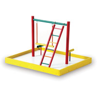 Prevue Pet Products Cockatiel Playpen - Yellow (Medium)