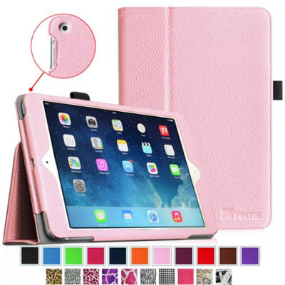 Fintie Folio Slim-Fit Case Cover for Apple iPad Mini 2 with Retina Display (2013) & Mini (2012), Pink