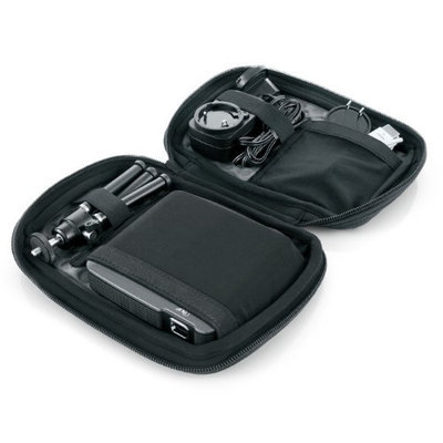 Brookstone Travel Case & Tripod for Compact 100-Lumen Pocket Projector