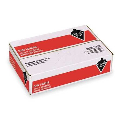 TOUGH GUY 31DK33 Trash Bags,33 gal,0.45 mil, PK250
