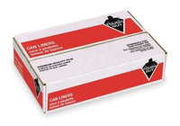 TOUGH GUY 31DK35 Trash Bags,45 gal,0.65 mil, PK125