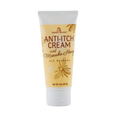 Honeymark Anti-Itch Cream, Honey Manuka, 2-Ounce Plastic Tube
