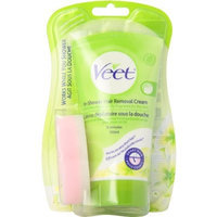 Veet In-shower Hair Removal Cream Dry Skin, 5.1-Ounce Bottle (Pack of 2)