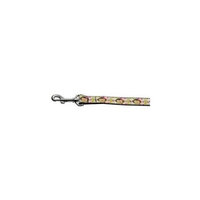 Ahi Monkeys and Bananas Nylon Ribbon Collars 1 wide 4ft Leash