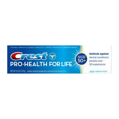 Crest Pro-Health for Life Smooth Mint Fluoride Toothpaste