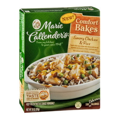 Marie Callender's Comfort Bakes Chicken & Rice Savory