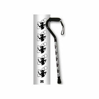 Rebel Canes Cowboy Cane in Black
