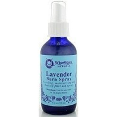 WiseWays Herbals - Lavender Burn Spray 4 oz - Body Care
