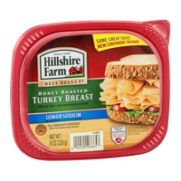 Hillshire Farm Deli Select Honey Roasted Turkey Breast Lower Sodium