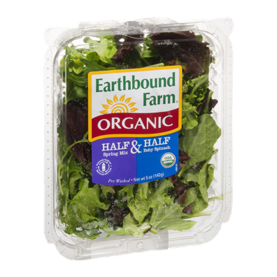 Earthbound Farm Organic Half Spring Mix & Half Baby Spinach