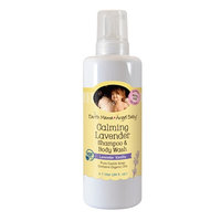 Earth Mama Angel Baby Calming Lavender Shampoo & Body Wash, Lavender Vanilla, 34 fl oz