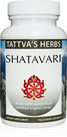 Shatavari Organic Supercritical Tattva's Herbs LLC. 60 VCaps