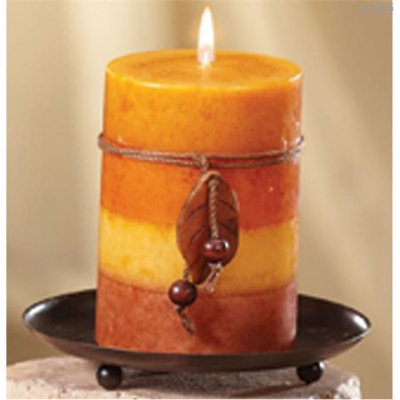Deco Breeze NAT1369 Candle Plate 5 in.