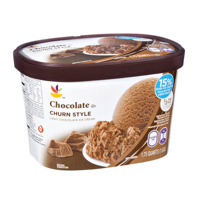 Ahold Churn Style Light Chocolate Ice Cream