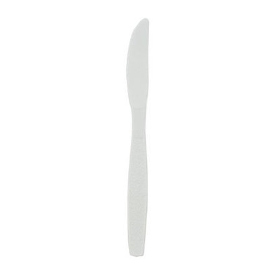 Waddington North America Plastic Knives White Extra Heavyweight, 7