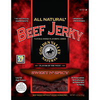 Golden Valley Natural All Natural Beef Jerky Sweet n' Spicy