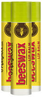 Piping Rock Beeswax Lip Balm 3 Pack (3 Tubes x 0.15 oz)