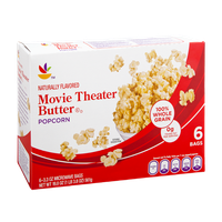Ahold Movie Theater Microwave Butter Popcorn - 6 CT