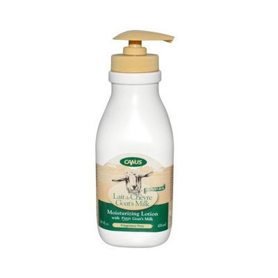Canus All Natural Goat's Milk Lotion with Pump Top, Fragrance Free, 16 oz
