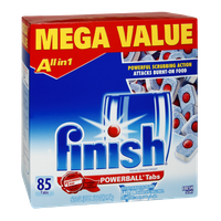 Finish Powerball Tabs Automatic Dishwasher Detergent - 85 CT