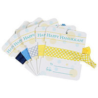 Cyndibands CyndiBands 5 Hanukkah Gift Tags with Hair Ties, Norah, 1 ea