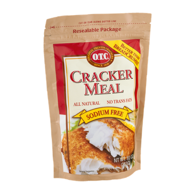 Original Trenton Crackers Sodium Free Cracker Meal