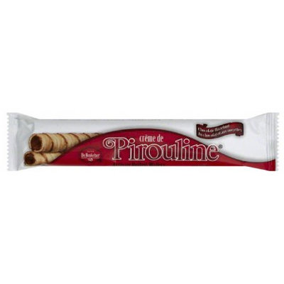 Debeukelaer De Beukelaer Creme de Pirouline Chocolate Artisan Rolled Wafers, .88 oz, (Pack of 36)