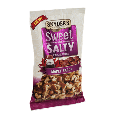 Snyder's Of Hanover Sweet and Salty Pretzel Pieces Maple Bacon
