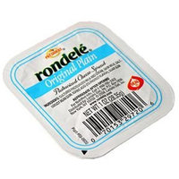 Rondele Plain Cheese Spread,1 Ounce -- 48 per case.