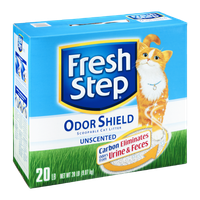 Fresh Step Odor Shield Scoopable Cat Litter Unscented
