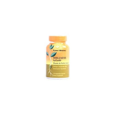 Planet Minerals Wellness byEarth Humic and Fulvic Acids -- 120 Vegetarian Capsules
