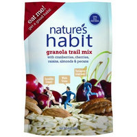 Nature's Habit Granola Trail Mix with Cranberries, Cherries, Raisins, Almonds and Pecans, 4-Ounce Pouches (Pack of 12)