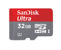 SanDisk 32GB Ultra microSDHC Memory Card