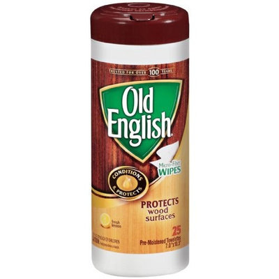 Old English English Furniture Wipes, 25 Count Packages (Pack of 6)