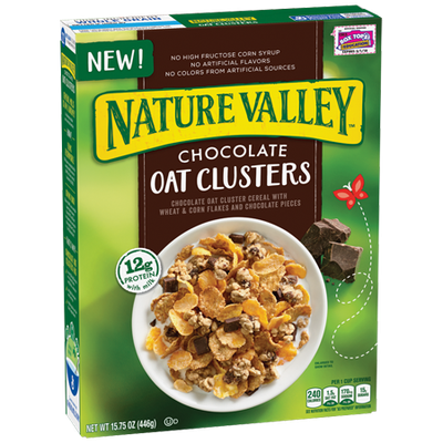 Nature Valley™ Chocolate Oat Clusters Cereal