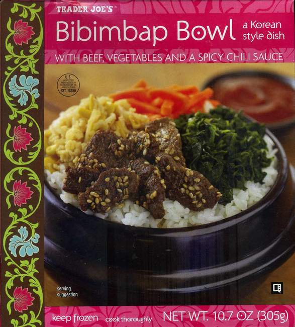 Image result for trader joe's bibimbap
