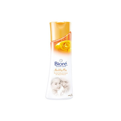 Bioré Shower Cream Healthy Plus with Honey & Vitamin E