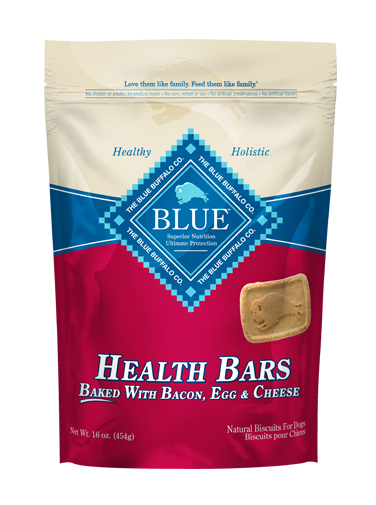 THE BLUE BUFFALO CO. BLUE™ Health Bars Baked with Bacon, Egg & Cheese