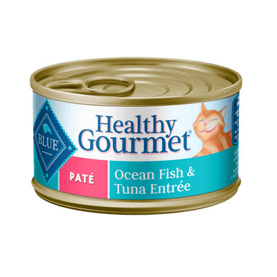 THE BLUE BUFFALO CO. BLUE™ Healthy Gourmet® Ocean Fish & Tuna Entrée For Adult Cats