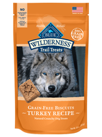 THE BLUE BUFFALO CO. BLUE™ WILDERNESS® Trail Treats® Turkey Biscuits Natural Crunchy Dog Biscuits