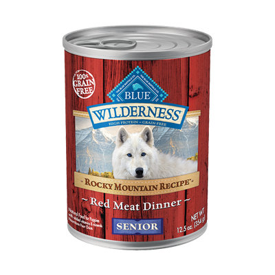 Blue Buffalo BLUE Wilderness™ Rocky Mountain Recipe™ Red Meat Dinner Recipe For Senior Dogs