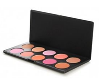BH Cosmetics 10 Color Professional Blush Palette